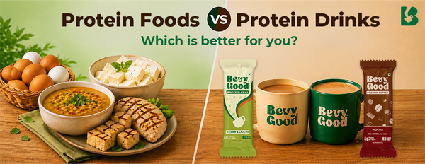 Protein Drinks vs Protein Foods: Which Is Better for You?