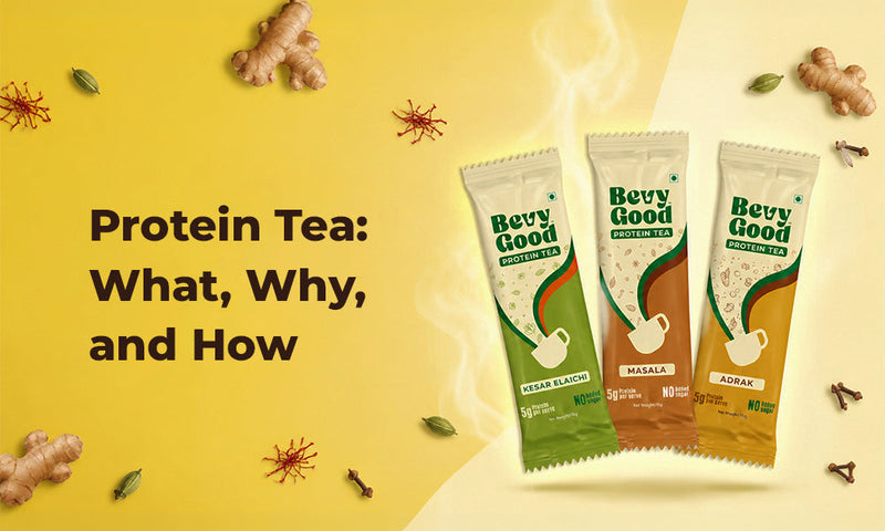 featured image of blog- Protein tea: what, why and how