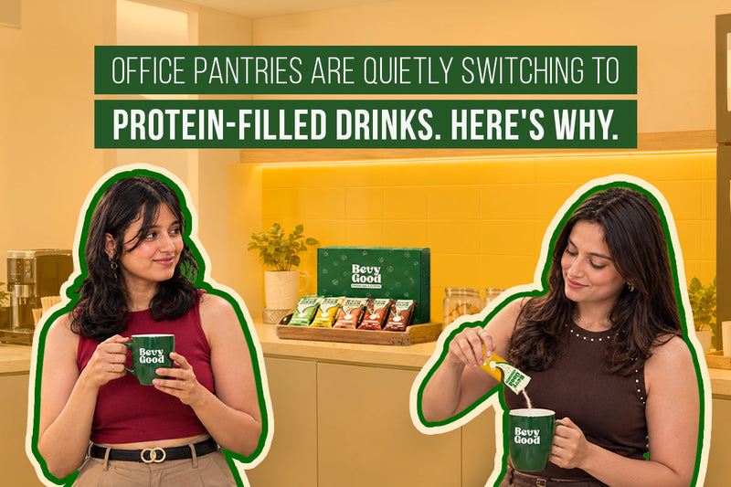 Office Pantries Are Quietly Switching to Protein-filled Drinks