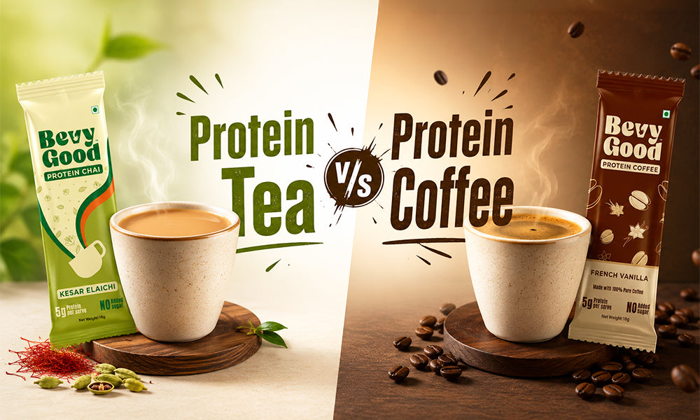 Protein Tea v/s Protein Coffee