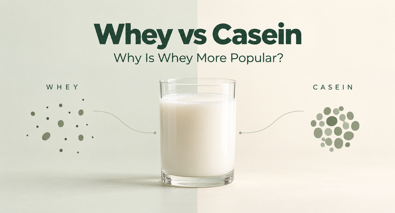 featured image of the blog Why Are People Choosing Whey Over Casein?