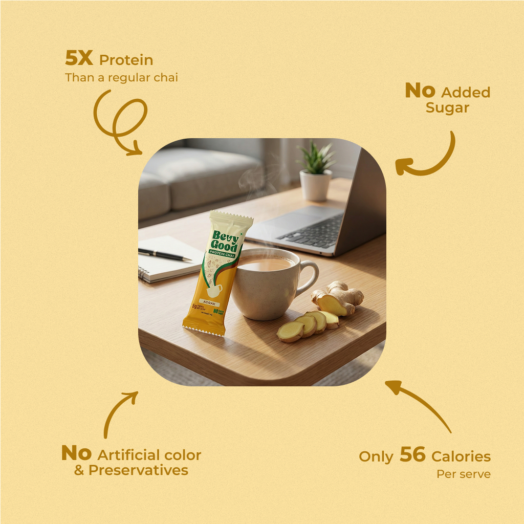 Adrak Protein Chai