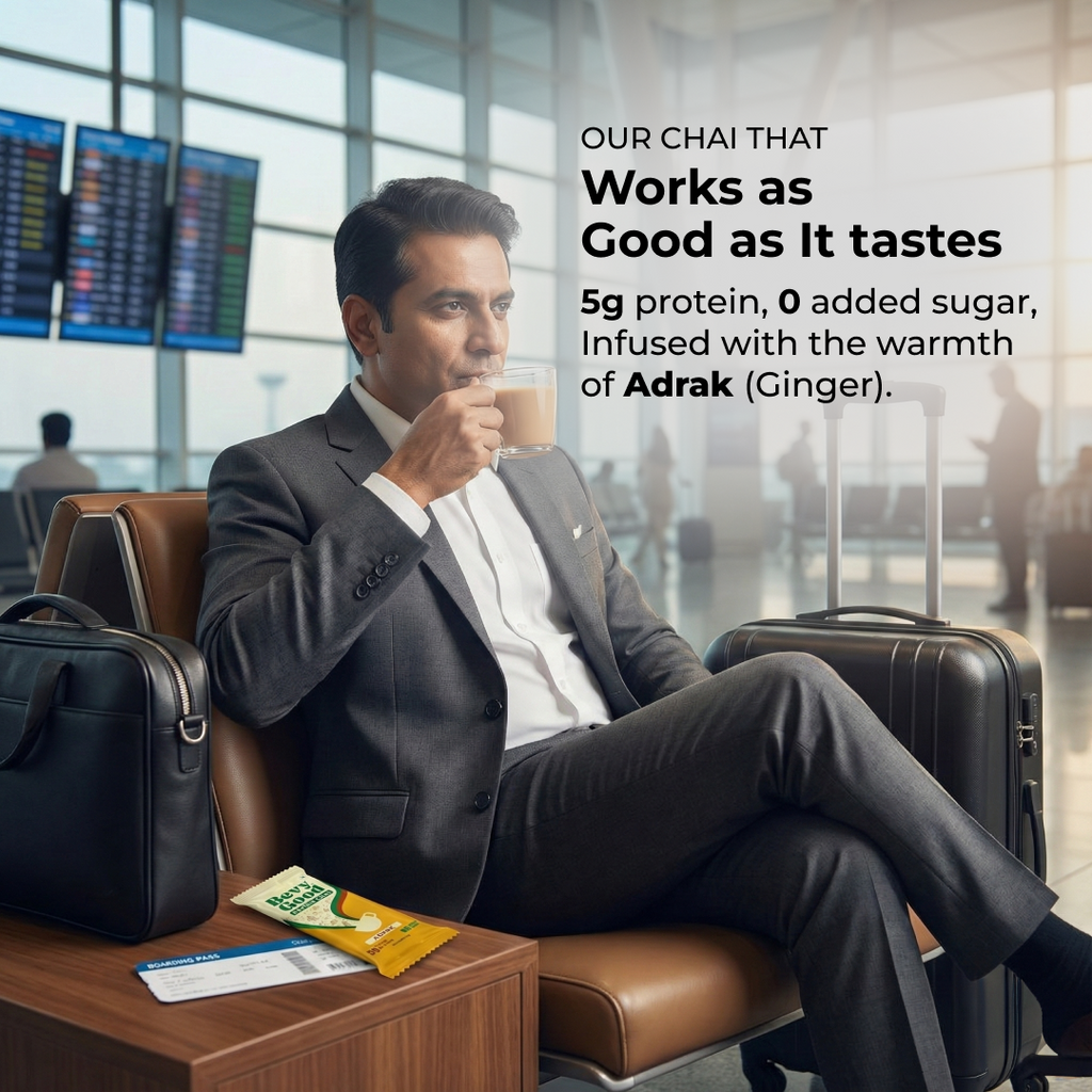 Adrak Protein Chai