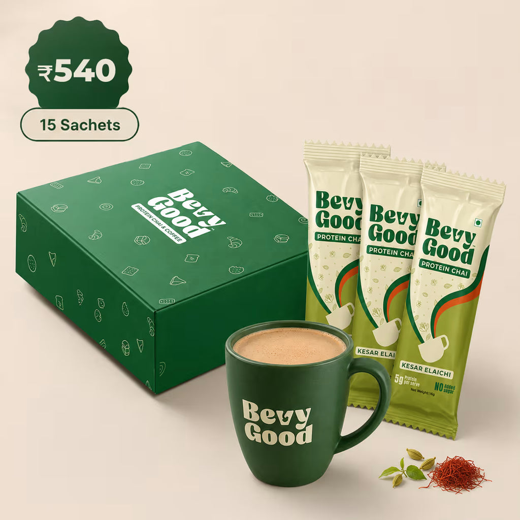 Kesar Elaichi Protein Chai