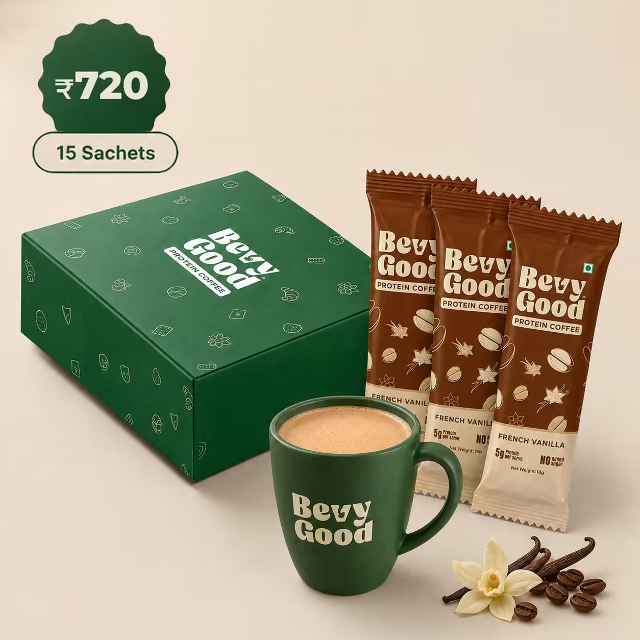 Protein Coffee French Vanilla