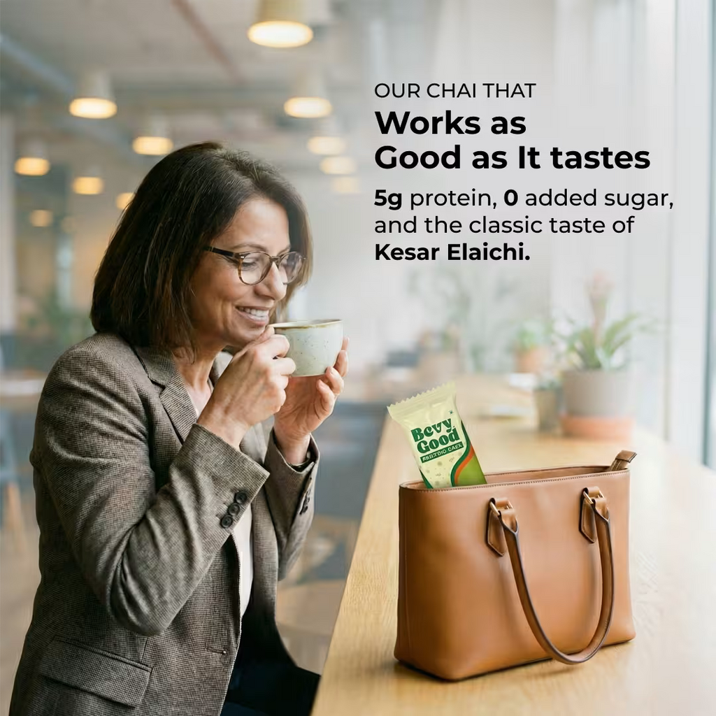 Kesar Elaichi Protein Chai